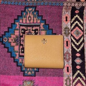 Tory Burch Tan Leather Wallet